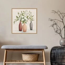 22" X 22" Natural Bouquet I Gray By Julia Purinton Framed Canvas Wall Art Light Brown - Amanti Art 16 22" X 22" Natural Bouquet I Gray By Julia Purinton Framed Canvas Wall Art Light Brown - Amanti Art -Home Furniture GUEST 32c86fbb 241e 4a07 b4f4 f4b7c4a4e0bd