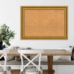 Amanti Art Parlor Framed Corkboard, Natural Cork -Home Furniture GUEST 33d9c0d1 dec5 43a7 8255 c53f760482fd