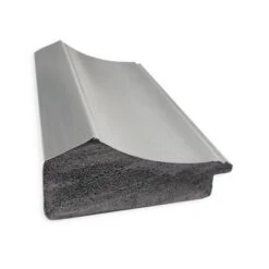 31" X 31" Non-Beveled Peak Polished Nickel Narrow Wall Mirror - Amanti Art