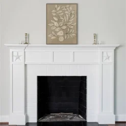 23" X 30" Leaves Sketches II By Asia Jensen Framed Canvas Wall Art Print - Amanti Art -Home Furniture GUEST 348c553e 41f2 428f add4 164e879ed48d