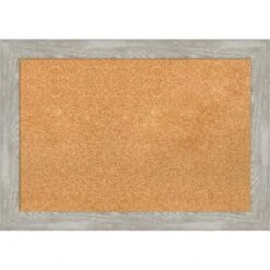 Amanti Art Dove Greywash Narrow Framed Corkboard, Natural Cork -Home Furniture GUEST 36168c7f e2bb 4e1c a7bd 7b1f7945bb50