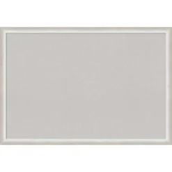 38"x26" Two Tone Wood Frame Gray Cork Board Silver - Amanti Art 21 38"x26" Two Tone Wood Frame Gray Cork Board Silver - Amanti Art -Home Furniture GUEST 36b758cd 9444 4bc6 bee8 bb0347ba27d0