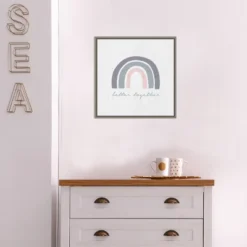 16" X 16" Better Together I By Wild Apple Portfolio Framed Canvas Wall Art Gray Wash - Amanti Art -Home Furniture GUEST 37adbe2c 4fef 49c8 9fae 6630b74cc5eb