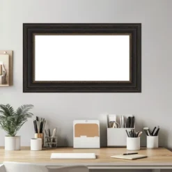 Amanti Art Accent Bronze Framed Dry Erase Magnetic Board 29 X 17 In. 17 Amanti Art Accent Bronze Framed Dry Erase Magnetic Board 29 X 17 In. -Home Furniture GUEST 39324b90 945d 415a 98fe ed80b6232141