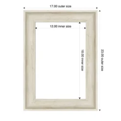 Amanti Art Regal Birch Cream Framed Dry Erase Magnetic Board -Home Furniture GUEST 3a5d0941 6cb9 4713 a519 09399470333a
