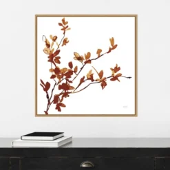 22" X 22" Colors Of The Fall IX By Anne Tavoletti Framed Canvas Wall Art Light Brown - Amanti Art -Home Furniture GUEST 3ab9f425 2bc5 4107 bade 0bae3ad8565e