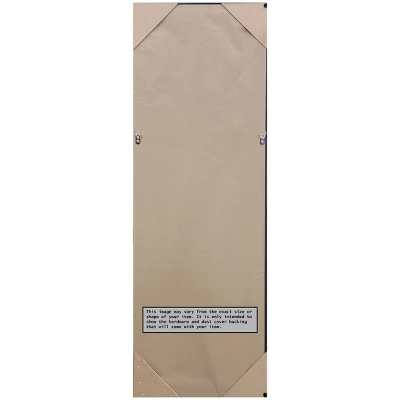 21" X 55" Non-Beveled Vogue Bronze Full Length On The Door Mirror - Amanti Art 5 21" X 55" Non-Beveled Vogue Bronze Full Length On The Door Mirror - Amanti Art - Image 3