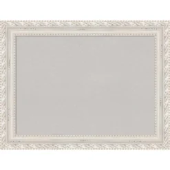 34"x26" Opera Wood Frame Gray Cork Board Off-White - Amanti Art -Home Furniture GUEST 3cb93583 37ad 4dce ad33 a106c873f3ac