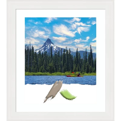 Amanti Art Vanity White Narrow Picture Frame 14 Amanti Art Vanity White Narrow Picture Frame - Image 13