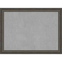 31"x23" Upcycled Framed Magnetic Board Brown/Gray - Amanti Art -Home Furniture GUEST 3da760ad 09c7 4be2 85d7 356ad55ebf18