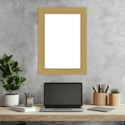 Amanti Art Grace Brushed Gold Framed Dry Erase Magnetic Board -Home Furniture GUEST 3e374479 8c98 4f8a ae14 b7a7e97afc34