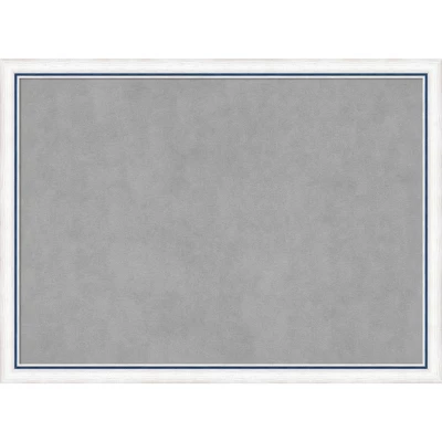 30"x22" Morgan Framed Magnetic Board White/Blue - Amanti Art: Metal, Wall Mount, No Choking Hazard 12 30"x22" Morgan Framed Magnetic Board White/Blue - Amanti Art: Metal, Wall Mount, No Choking Hazard - Image 10