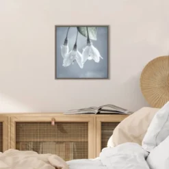 16" X 16" Japanese Snowbell Tree Blossoms By Jaynes Gallery Danita Delimont Framed Canvas Wall Art - Amanti Art -Home Furniture GUEST 406e2668 31e1 4ec7 8b0f 23c70584ea4a