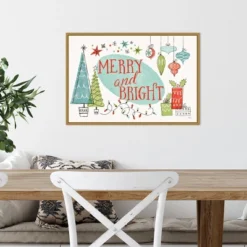 23" X 16" Merry And Bright Christmas Tree By Janelle Penner Framed Canvas Wall Art - Amanti Art 9 23" X 16" Merry And Bright Christmas Tree By Janelle Penner Framed Canvas Wall Art - Amanti Art -Home Furniture GUEST 422db06a 714c 46cf b85b 30e207c3378d