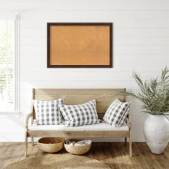 39"x27" Narrow Wood Frame Natural Cork Board Warm Walnut - Amanti Art: Wall Mounted, Bulletin Display 15 39"x27" Narrow Wood Frame Natural Cork Board Warm Walnut - Amanti Art: Wall Mounted, Bulletin Display -Home Furniture GUEST 43ac4bf3 60b1 4d73 bc58 fffcda51fa22