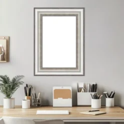 Amanti Art Salon Silver Framed Dry Erase Magnetic Board -Home Furniture GUEST 449a3f53 d17d 49a5 b155 2a3f38bf7fd7