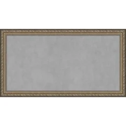 Amanti Art Parisian Silver Wood Framed Magnetic Board -Home Furniture GUEST 4591f86e 5ab0 4990 9805 79d4cf587c0e