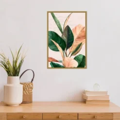 16" X 23" Thine I By Eva Watts Framed Canvas Wall Art - Amanti Art -Home Furniture GUEST 48c62255 39f2 49c9 8d81 6d3c458287b9