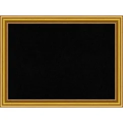 Amanti Art Townhouse Gold Black Wood Framed Corkboard, Black Cork -Home Furniture GUEST 4949b2f0 2fe1 45ad ac47 774687eb0328