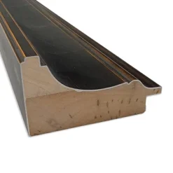 42"x30" Villa Wood Frame White Cork Board Oil Rubbed Bronze - Amanti Art: Wall Mount, Custom Crafted, Bulletin Board