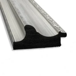 46" X 36" Parlor Framed Wall Mirror Silver - Amanti Art