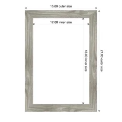 Amanti Art Dove Greywash Square Framed Dry Erase Magnetic Board -Home Furniture GUEST 50e03aab 0955 412d 8cec 0623f4fe3c12