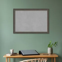 39"x27" Upcycled Framed Magnetic Board Brown/Gray - Amanti Art 18 39"x27" Upcycled Framed Magnetic Board Brown/Gray - Amanti Art -Home Furniture GUEST 50e0535e 4752 4c89 815e 009215308f31