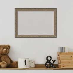 Amanti Art Parisian Silver Wood Framed Corkboard, Grey Cork -Home Furniture GUEST 513f46a1 245b 48e6 8c53 18e6b0d162d3