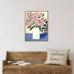 18" X 24" Spring Florals 5 By Marisa Anon Framed Canvas Wall Art - Amanti Art 12 18" X 24" Spring Florals 5 By Marisa Anon Framed Canvas Wall Art - Amanti Art -Home Furniture GUEST 5168f49c 1a02 4a75 84cc 971a4553a526