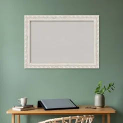 42"x30" Opera Wood Frame Gray Cork Board Off-White - Amanti Art -Home Furniture GUEST 51abf41c 5ede 4333 b5c9 5ab81b5f1fe0
