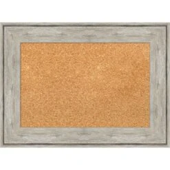 Amanti Art Crackled Metallic Framed Corkboard, Natural Cork -Home Furniture GUEST 51e2c23c 6caa 4680 a7ba 6666df927a70