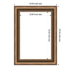 Amanti Art Manhattan Bronze Narrow Framed Dry Erase Magnetic Board -Home Furniture GUEST 51f50d00 bc1a 463c 8c65 3eb7dbf82bce