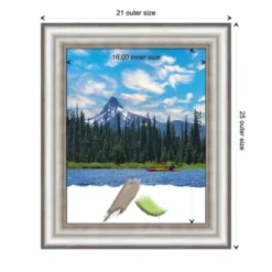 Amanti Art Salon Silver Picture Frame -Home Furniture GUEST 52c23339 6ea1 4bf8 ba08 a1e57b6d8a52
