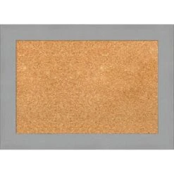 Amanti Art Brushed Framed Corkboard, Natural Cork -Home Furniture GUEST 5570dce0 5b1b 4e9d 8a61 b046e06a0818