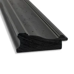 42" X 30" Non-Beveled Shipwreck Black Wall Mirror - Amanti Art