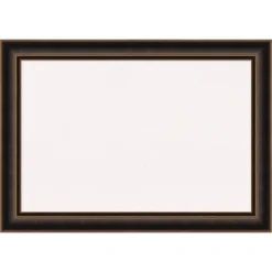 42"x30" Villa Wood Frame White Cork Board Oil Rubbed Bronze - Amanti Art: Wall Mount, Custom Crafted, Bulletin Board -Home Furniture GUEST 57e48fe7 09c4 4882 afef 409e7f7ff435