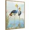 22" X 30" Heron Pairing By Aimee Wilson Framed Canvas Wall Art Light Brown - Amanti Art -Home Furniture GUEST 5918bf54 3b05 42ef ac60 edd4a4bc5843