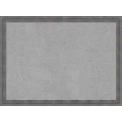 Amanti Art Dixie Grey Rustic Wood Framed Magnetic Board -Home Furniture GUEST 5b250440 8bce 46f3 9515 bfa94cd23ec6