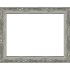 Amanti Art Waveline Silver Narrow Framed Dry Erase Magnetic Board -Home Furniture GUEST 5bab461f 276e 4439 9183 1da9443606cf