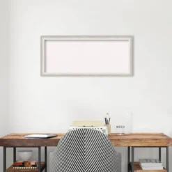 32"x14" Two Tone Wood Frame White Cork Board Silver - Amanti Art: Bulletin Board For Office, Wall Mount, No Choking Hazard 17 32"x14" Two Tone Wood Frame White Cork Board Silver - Amanti Art: Bulletin Board For Office, Wall Mount, No Choking Hazard -Home Furniture GUEST 5fa56ae1 4c14 4d58 b667 c6ad9d391038