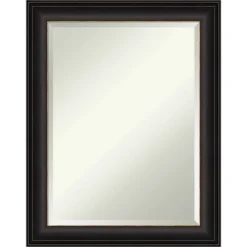 Trio Oil Rubbed Framed Bathroom Vanity Wall Mirror Bronze - Amanti Art -Home Furniture GUEST 60cd30d7 4954 4b8e b814 5d161ff33867