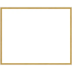 Amanti Art Paige White Gold Framed Dry Erase Magnetic Board -Home Furniture GUEST 62322e46 f503 457c a758 8629c9dc6944