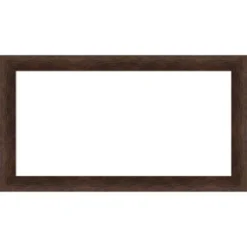 Amanti Art Warm Walnut Narrow Framed Dry Erase Magnetic Board -Home Furniture GUEST 62d96d4a 7fa4 48be aecb 520cd92141da