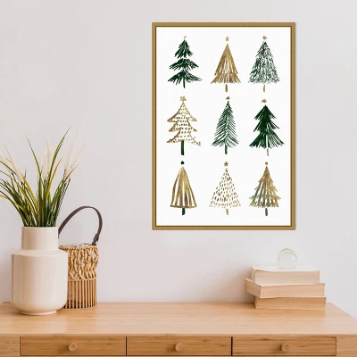 16" X 23" Evergreens II Tree By Isabelle Z Framed Canvas Wall Art - Amanti Art 7 16" X 23" Evergreens II Tree By Isabelle Z Framed Canvas Wall Art - Amanti Art - Image 5