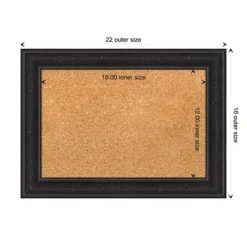 Amanti Art Shipwreck Narrow Framed Corkboard, Natural Cork -Home Furniture GUEST 646e13ec 8e83 43f3 a9c0 235563c3c276