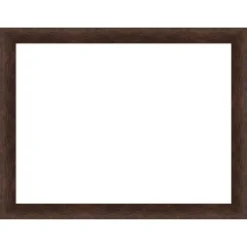 Amanti Art Warm Walnut Narrow Framed Dry Erase Magnetic Board -Home Furniture GUEST 649fc84d 6305 44bd acbe 6db58b699e75