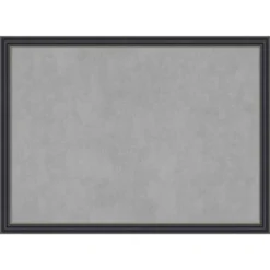 30"x22" Framed Magnetic Board Black - Amanti Art -Home Furniture GUEST 65a0ee73 db54 4db8 871c 1c9d59177fe0