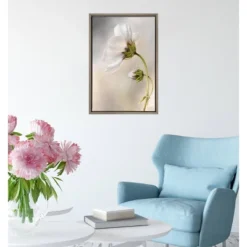 16" X 23" Heavenly Cosmos Framed Canvas Wall Art - Amanti Art -Home Furniture GUEST 660f6176 96a6 4f0f b876 52b7f2096634