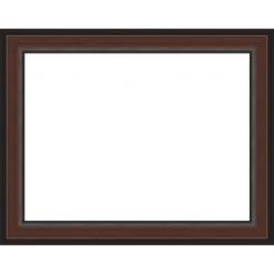 Amanti Art Harvard Walnut Framed Dry Erase Magnetic Board -Home Furniture GUEST 67aa7895 b89a 4ba0 8565 0730d4c52574