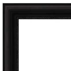 42" X 30" Non-Beveled Parlor Bathroom Wall Mirror Black - Amanti Art 11 42" X 30" Non-Beveled Parlor Bathroom Wall Mirror Black - Amanti Art -Home Furniture GUEST 684465f6 3b3a 4a51 97dc a35d5c4c6200 1